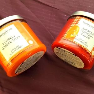 3 Wick candle Pumpkin bundle